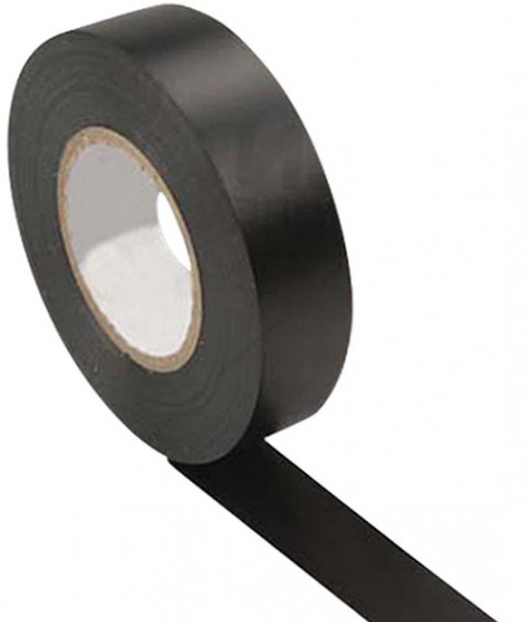 Изолента TOLSEN 19 мм х 9.2 м х 0.13 мм Черная (38023)
