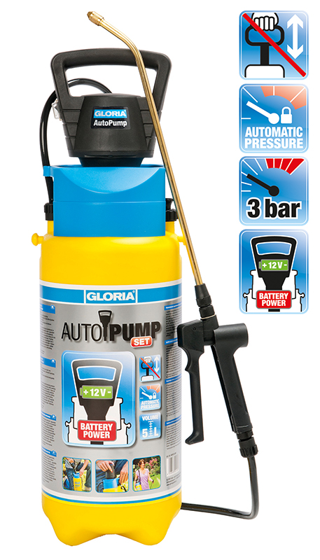 Опрыскиватель GLORIA AutoPump Set 5л (80661)