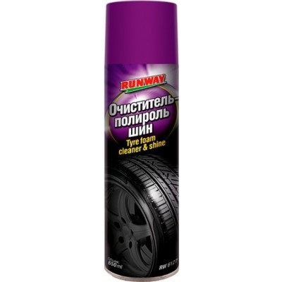 Очищувач шин RUNWAY Tyre Foam Cleaner & Shine