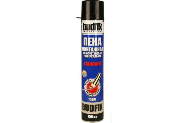 Пена монтажная многоцелевая BUDFIX 706 М 750мл Эстония (66139)