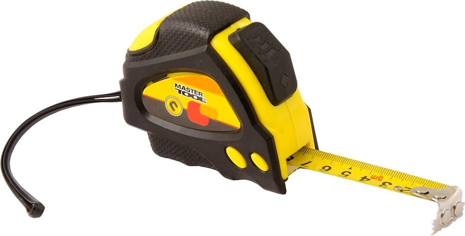 Рулетка с магнитами MASTERTOOL 8 м*25 мм (61-8025)