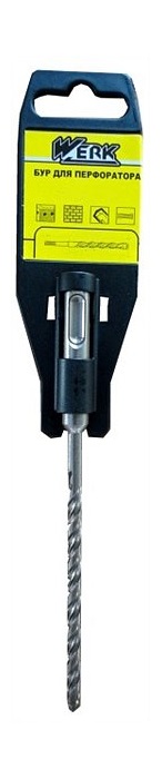 Сверло по бетону WERK WE102 138 Sds-Plus (47194)