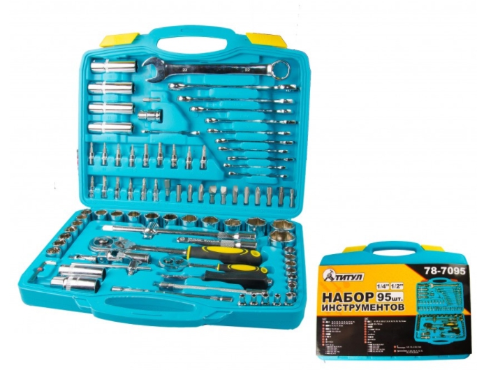 Набор инструмента MASTER TOOL Титул 95 элементов (78-7095)