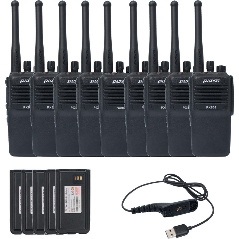 Комплект цифровой оперативной радиосвязи PUXING PX-820_UHF_9 (Гр8002)