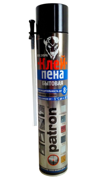 Пена-клей PATRON всесезонная 750мл (4814016003919)