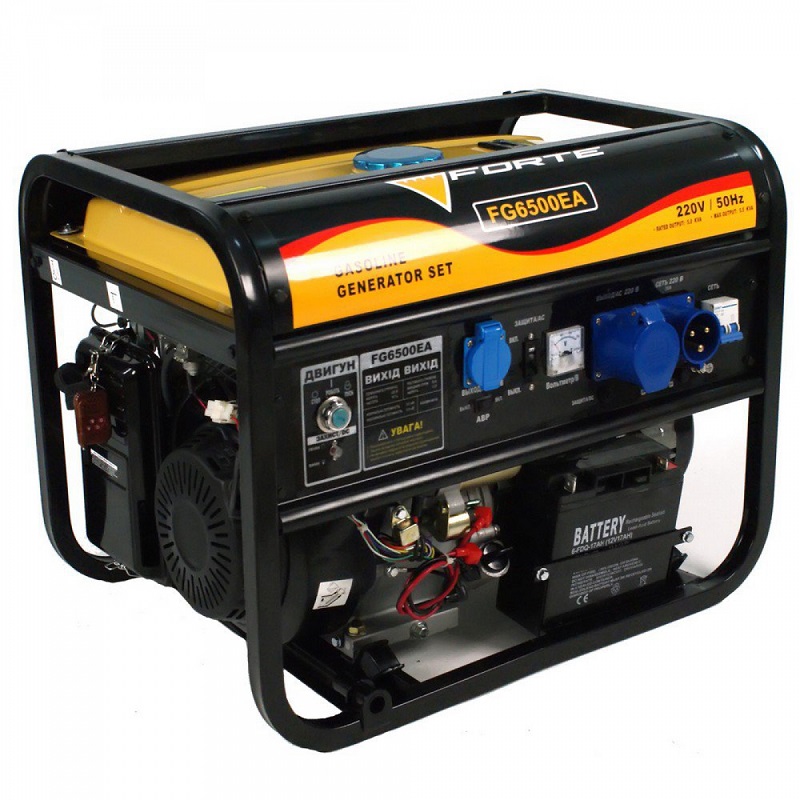 Генератор бензиновый Forte FG6500EA (44341)