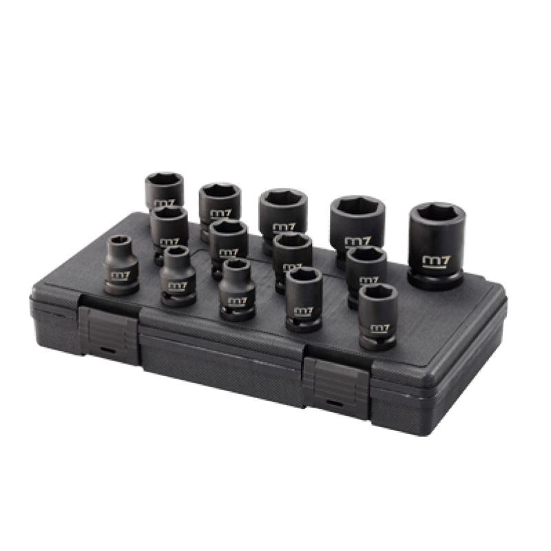 Набор головок ударных MIGHTY SEVEN 1/2" 14 шт. (22542)