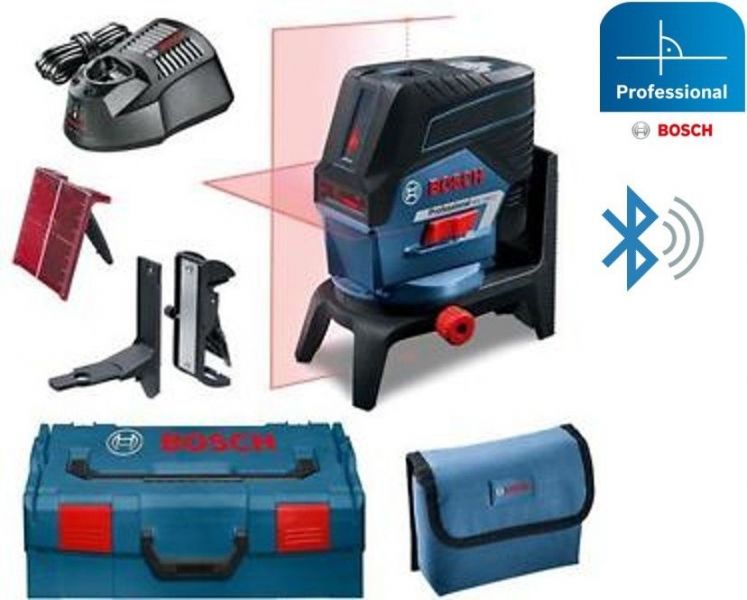 Лазерный нивелир BOSCH GCL 2-50 C+RM2 (12 V), BM 3 clip, L-Boxx (0601066G03)