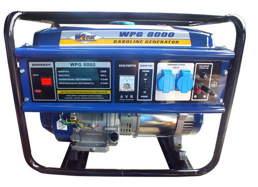 Генератор бензиновый WERK WPG8000 (43238)