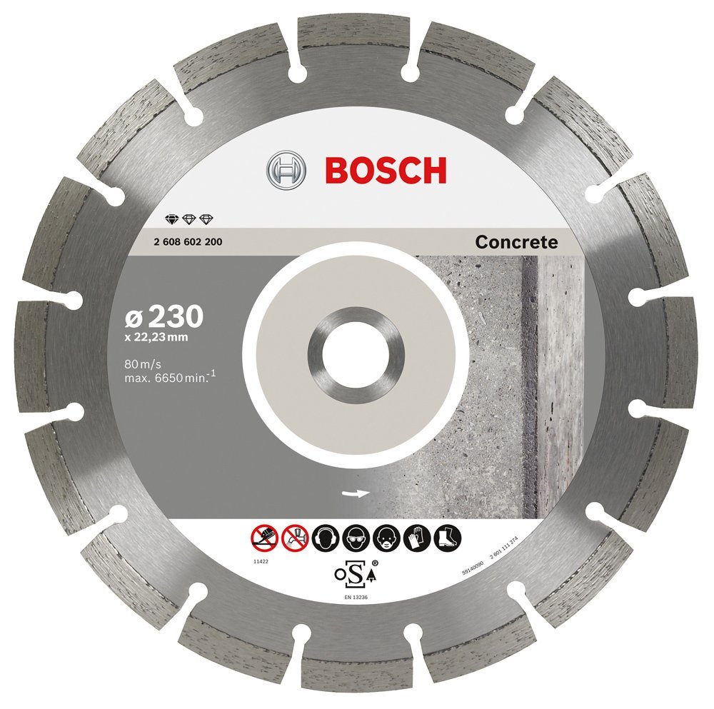 Алмазный диск BOSCH Standard for Concrete 230х22,23 10 шт. (2608603243)