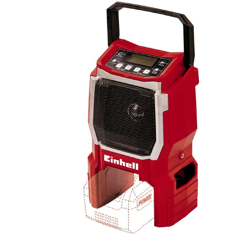 Радио аккумуляторное (без аккум.) Einhell TE-CR 18 Li-solo (3408015)