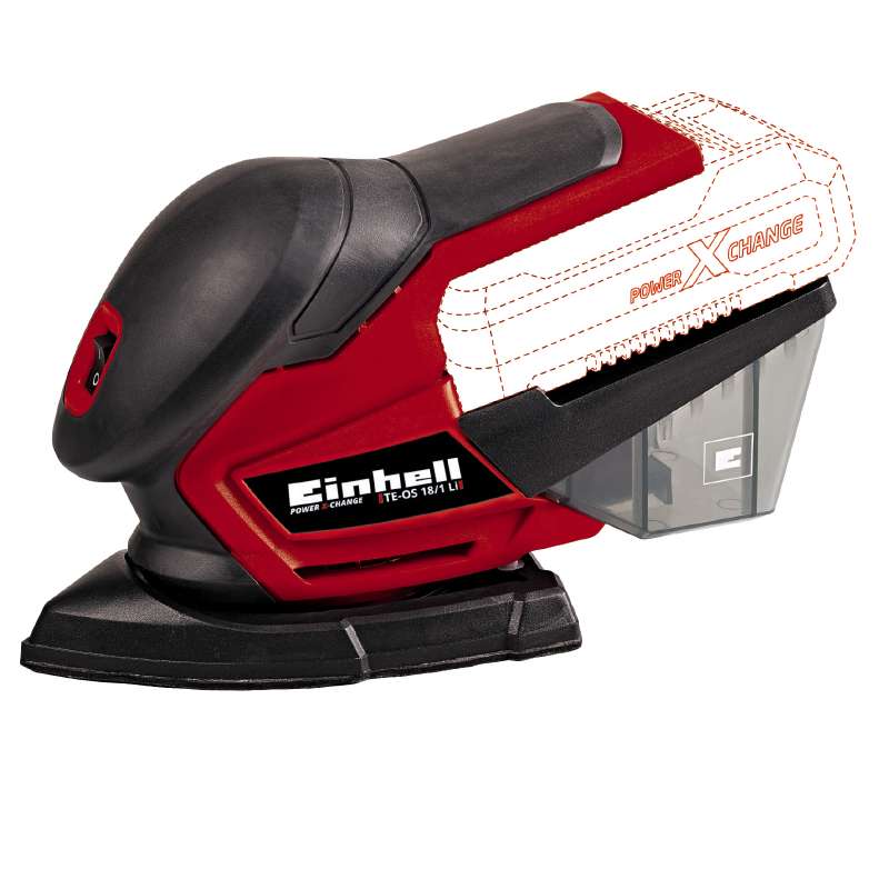 Шлифовальная машина аккумуляторная (без аккум.) Einhell TE-OS 18/1 Li - Solo (4460713)