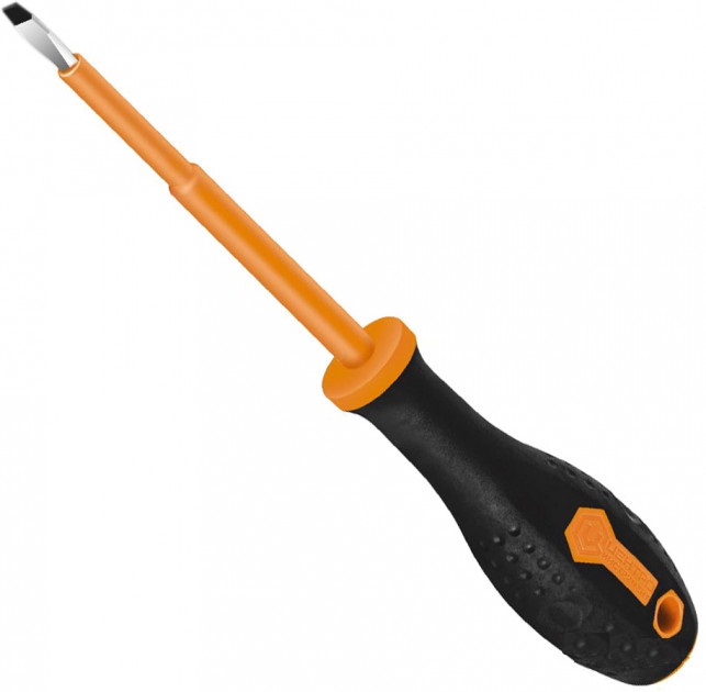 Отвертка изолированная диэлектрическая Центроинструмент 5.5 х 100мм (835-125)