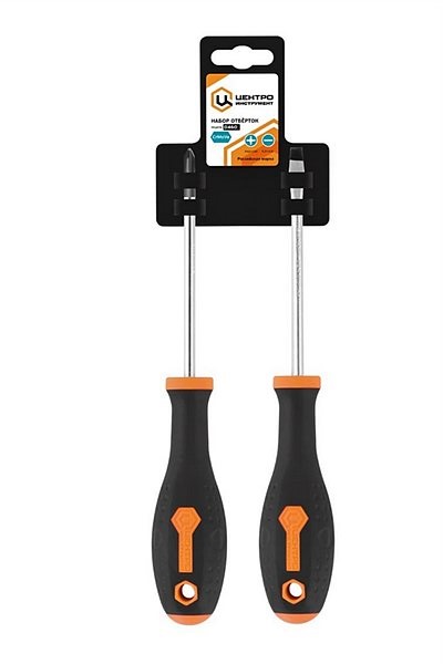 Набор отверток серии Синоним качества (2 шт.) Центроинструмент (0460)