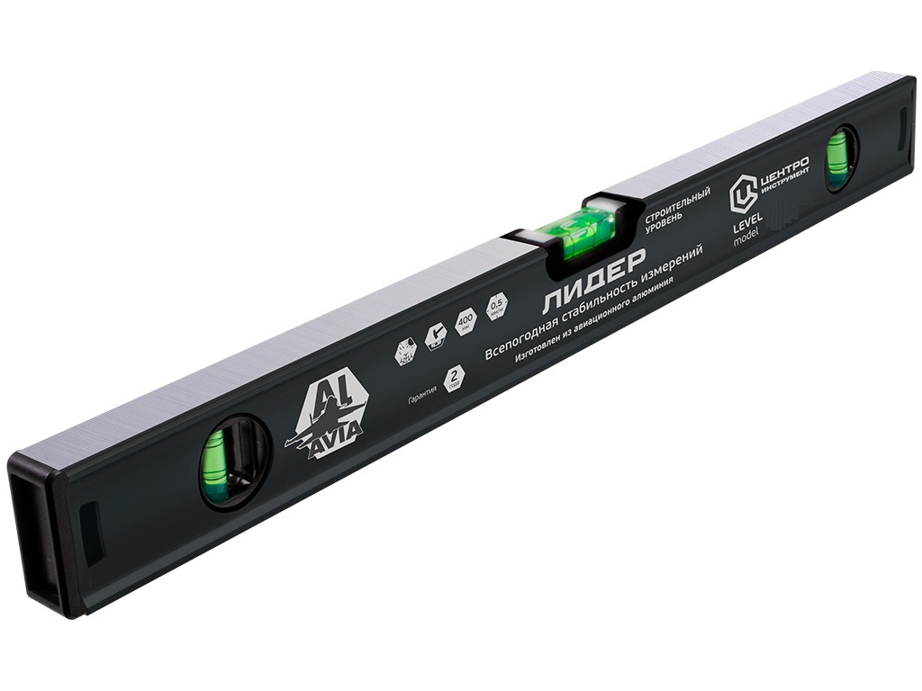 Уровень строительный Лидер Л2 Авиа Центроинструмент 1500мм (Л2-1500)