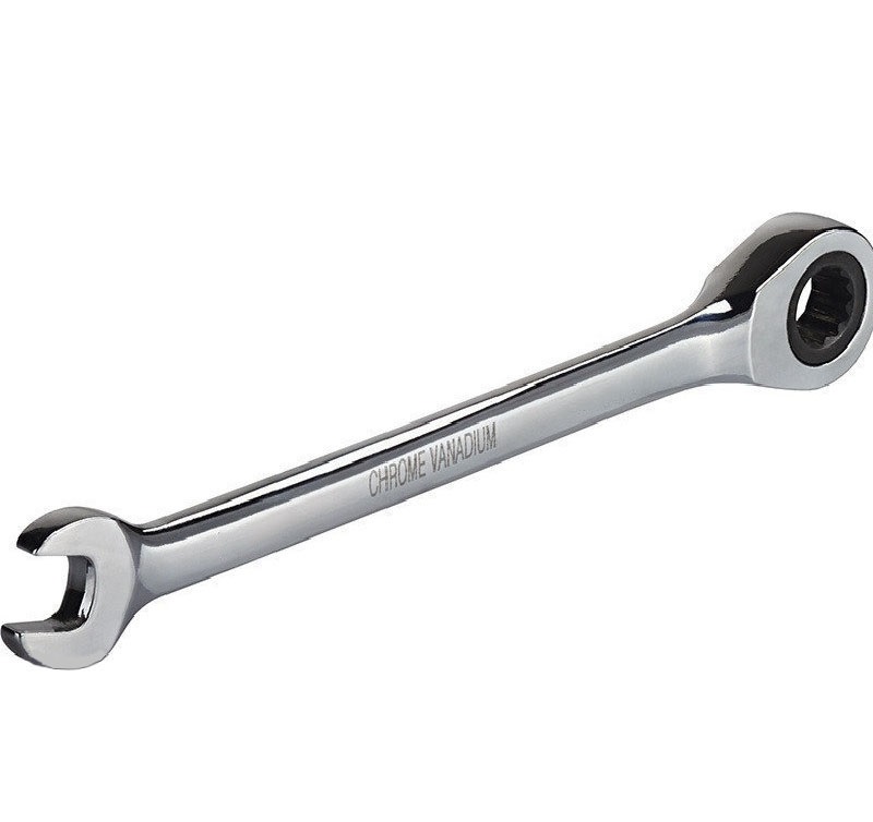 Ключ комбинированный с трещоткой CRV 24мм MIOL (51-624)