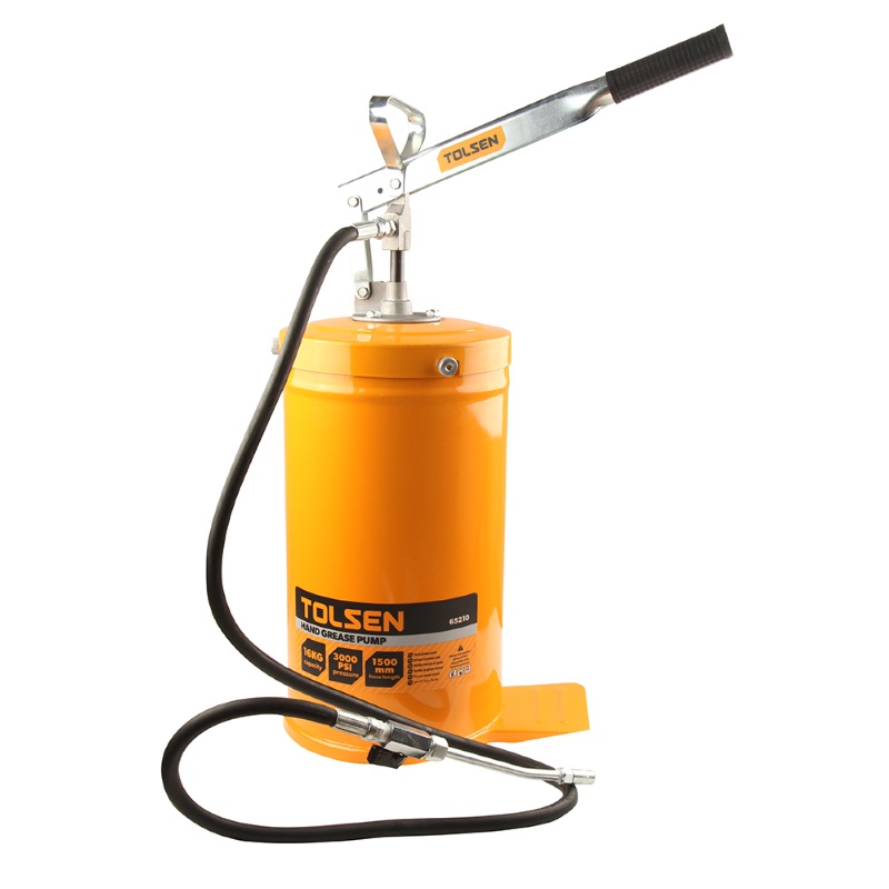 Нагнетатель смазки  TOLSEN 16 кг, 22х38 см, 3000 psi (65210)