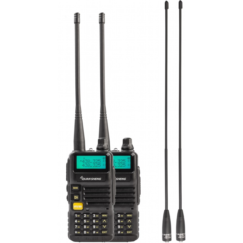 Комплект раций для леса Quansheng UV-R50 Forest (Гр8932)