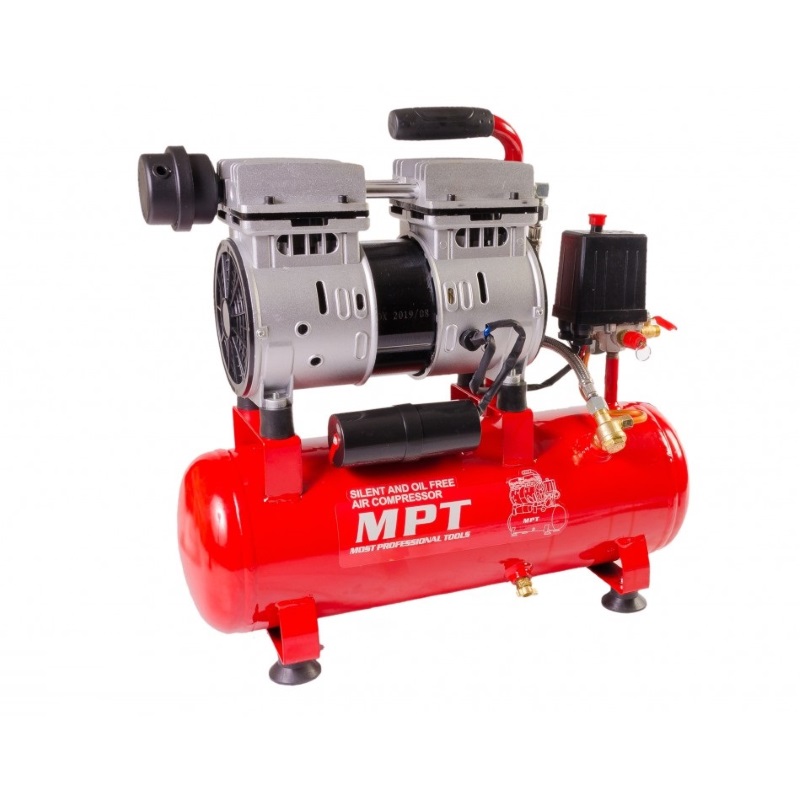 Компрессор MPT OIL FREE 10 л, 600 Вт (MAC60103S)