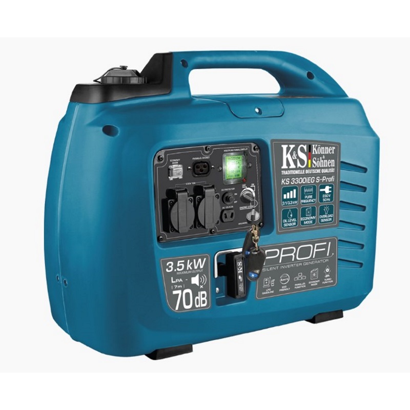 Генератор инверторный Konner&Sohnen KS 3300iESG PROFI
