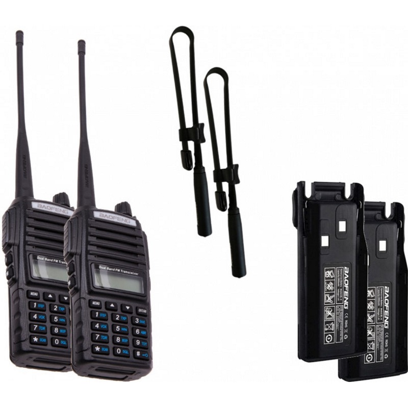Комплект раций тактический Baofeng UV-82 Tactical