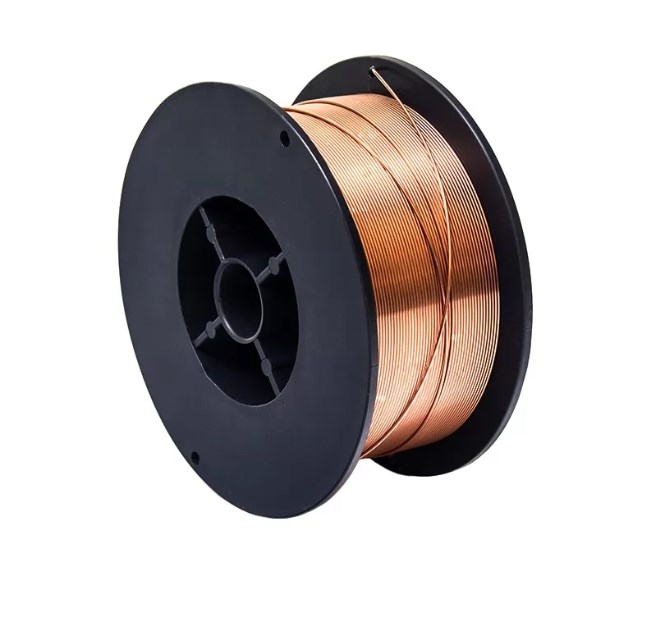 Сварочная проволока омедненная Vulkan СВ08Г2С 1,0 мм, 5 кг (51307)