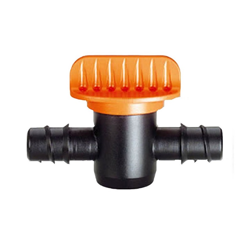 Кран ручной для капельной трубки Claber 1/2" x 1/2" (81876)