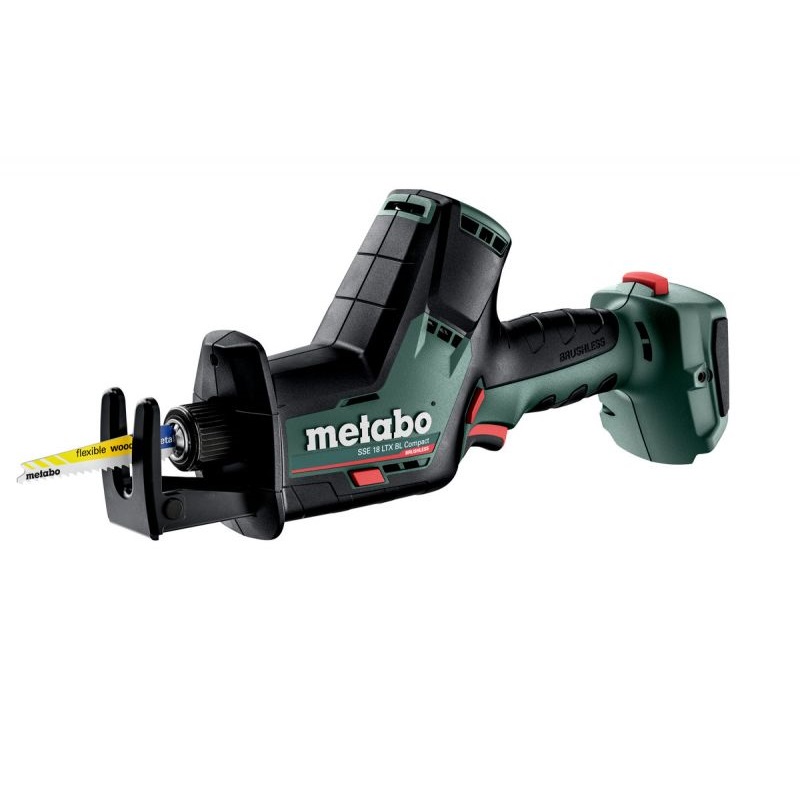 Аккумуляторная сабельная пила Metabo SSE 18 LTX BL Compact Каркас Metaloc (602366840)