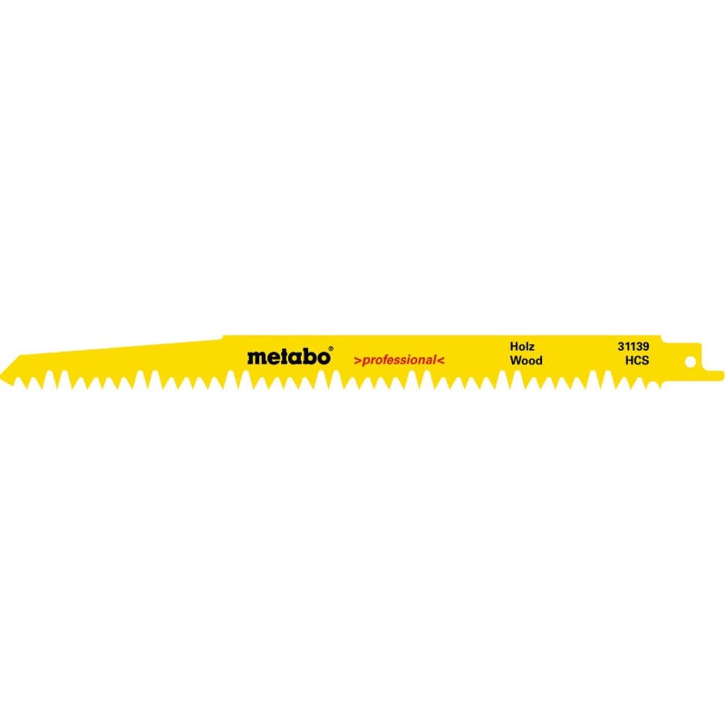 Сабельное полотно Metabo Precision Wood 240 мм, 5 шт. (631488000)