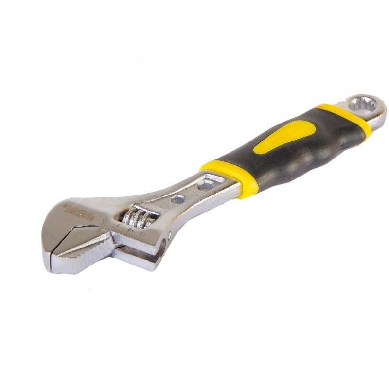 Ключ разводной Mastertool 150 мм, 0 - 24 мм с двухкомпонентной ручкой (76-0421)