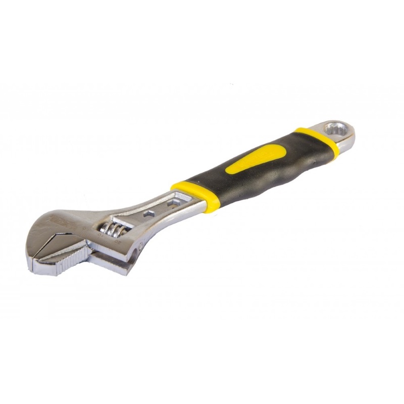 Ключ разводной Mastertool 250 мм, 0 - 38 мм, с двухкомпонентной ручкой (76-0423)