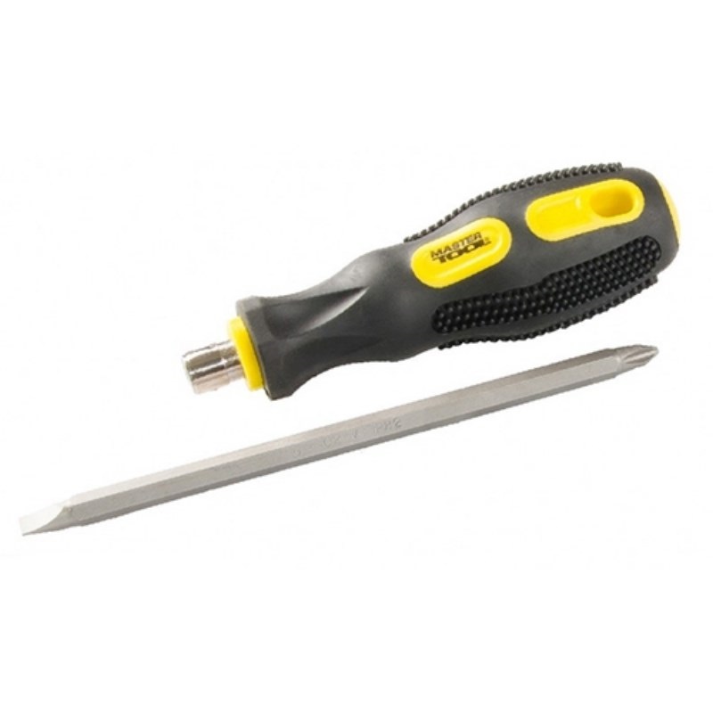 Отвертка Mastertool 2-В-1 насадка 150 мм РН2/SL6 (40-0141)