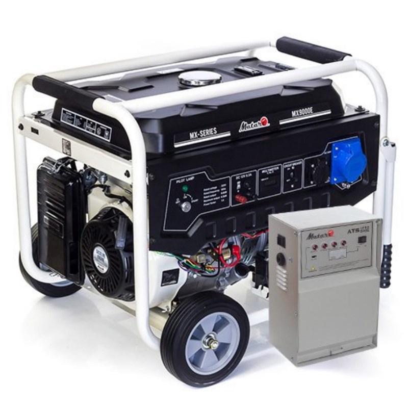 Генератор бензиновый Matari MX9000EА ATS 1P50/3P25 (MMX-9-AVR)