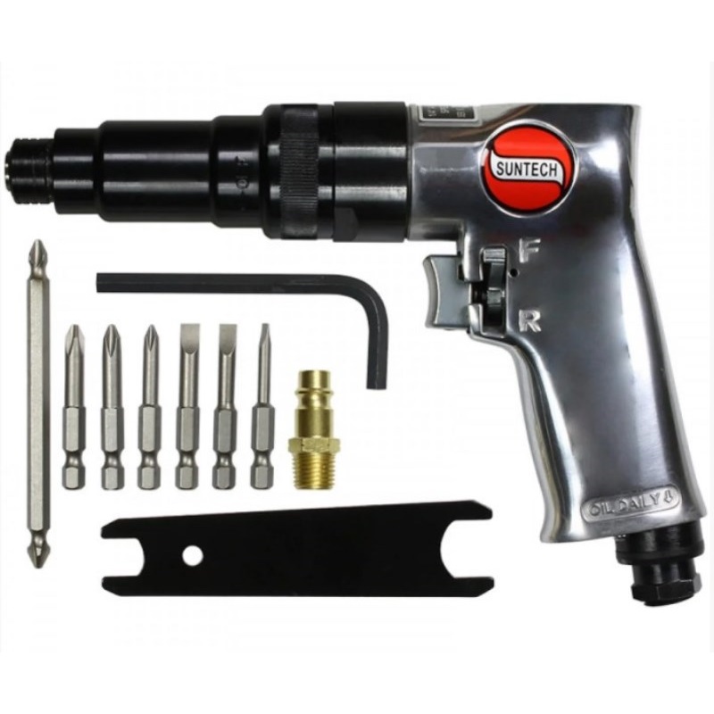 Пневматический шуруповерт с набором принадлежностей Suntech SM-802K