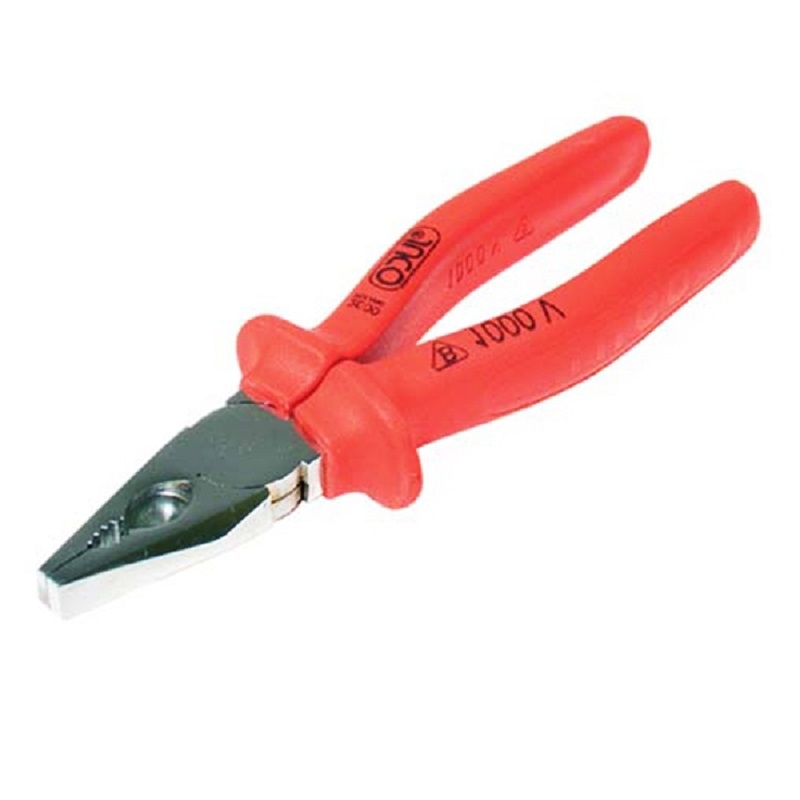 Плоскогубцы универсальные Juco полированные 1000В, 180мм (S1043)