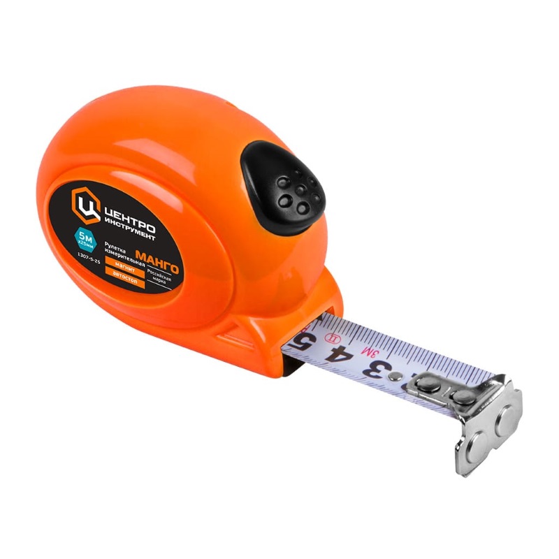 Рулетка магнитная Центроинструмент Манго (1307-5-25)