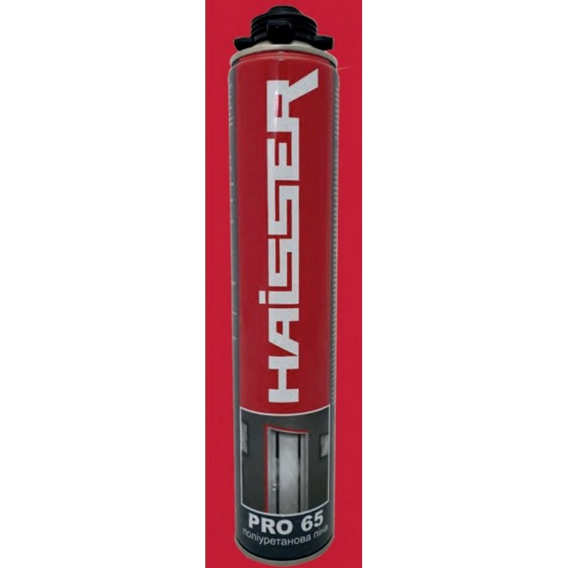 Пена монтажная Haisser PRO 65 W пистолетная 815 мл (107058)