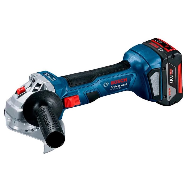 Угловая шлифмашина аккумуляторная Bosch GWS 180-LI (06019H9021)