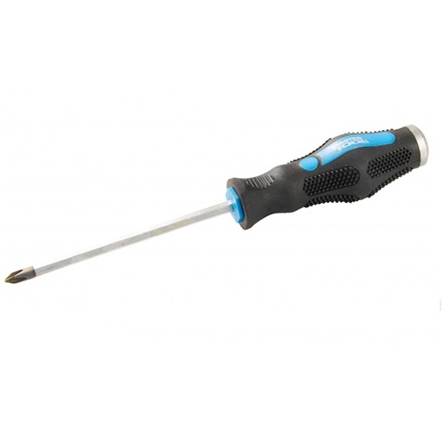 Отвёртка крестовая ударная MasterTool РН2х100 ударная (49-5210)