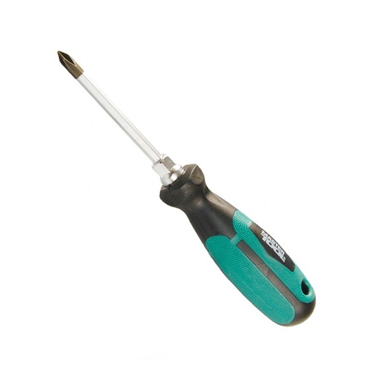 Отвёртка крестовая усиленная MasterTool РН2х150 (45-8215)