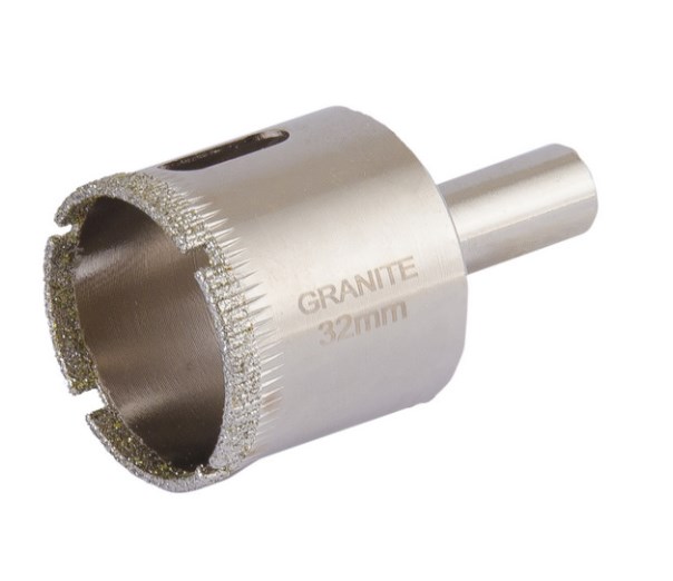 Сверло трубчатое Granite с алмазным напылением для стекла и плитки 32 мм (2-01-232)