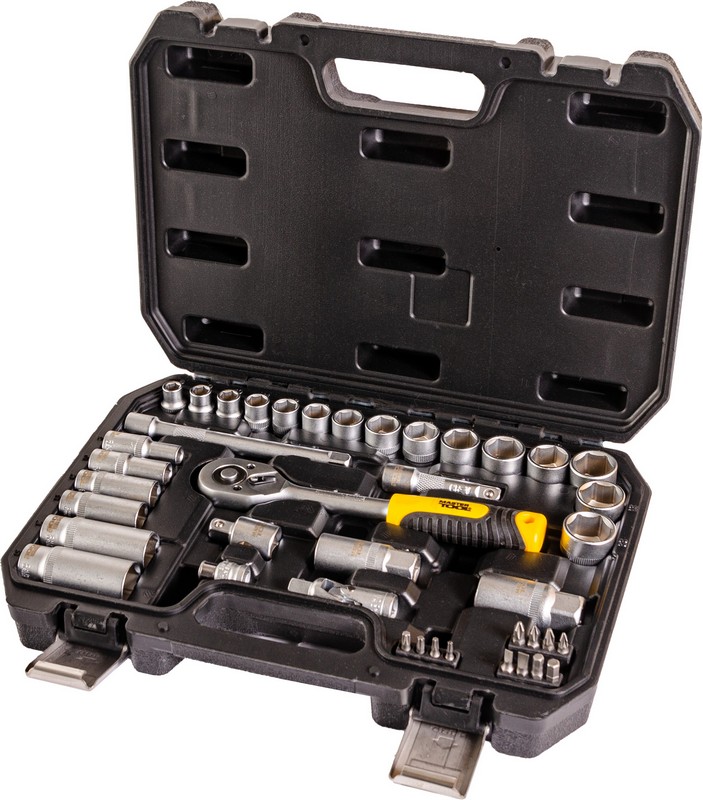 Набор ключей и насадок торцевых Mastertool CRV 3/8", 39 шт. (78-3039)