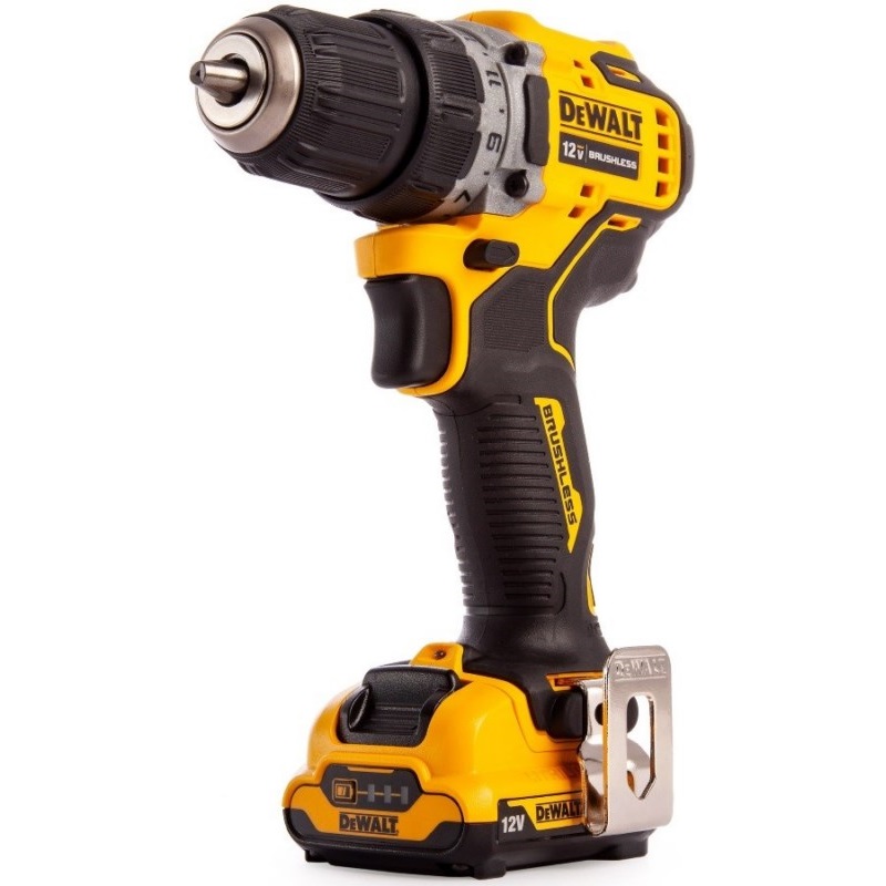 Дриль-шуруповерт акумуляторний безщітковий DeWalt 12 В (DCD701D2)