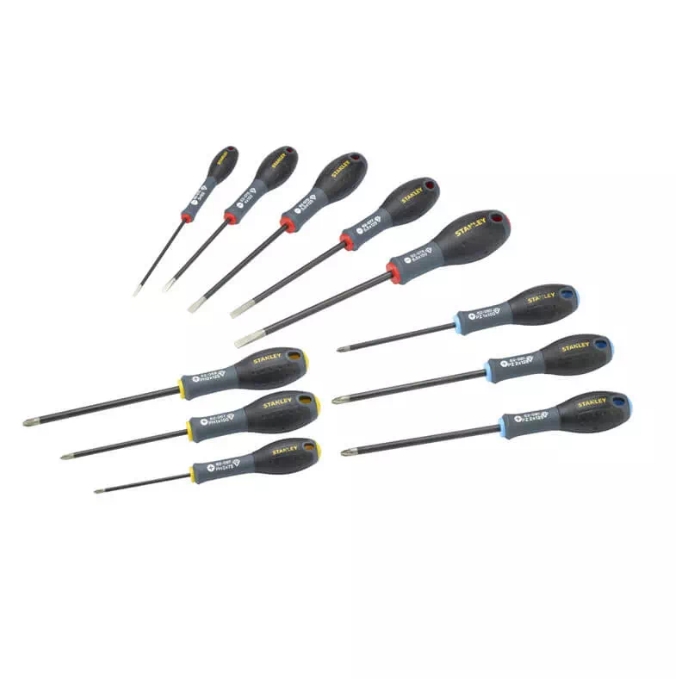 Набор отверток STANLEY FatMax Diamond Tip 10 штук. (FMHT0-62064)