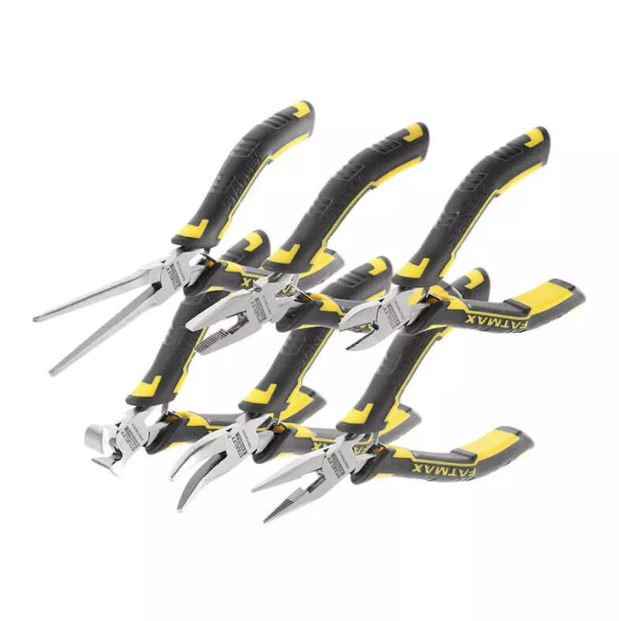 Набір міні плоскогубців та кусачок Stanley FatMax 6 шт. (FMHT0-80541)