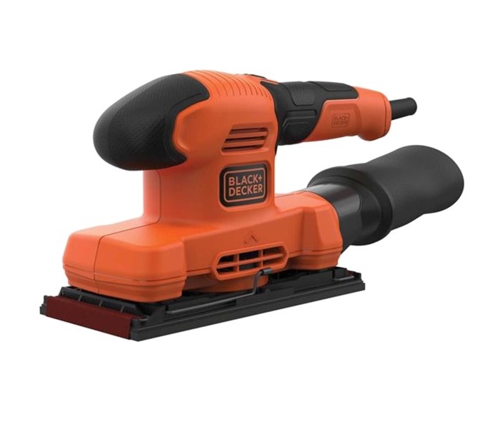 Шлифмашина вибрационная сетевая Black+Decker 150 Вт (BEW220)