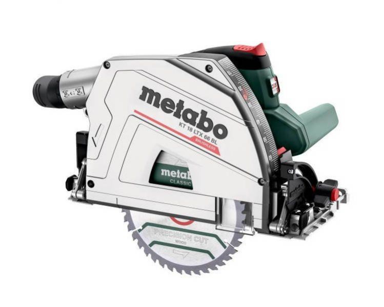 Акумуляторна заглибна дискова пилка Metabo KT 18 LTX 66 BL Каркас (601866840)
