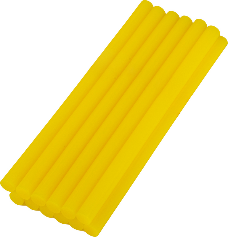 Стрижні клейові Mastertool 11,2 х200мм, 12шт, жовті (42-1160)