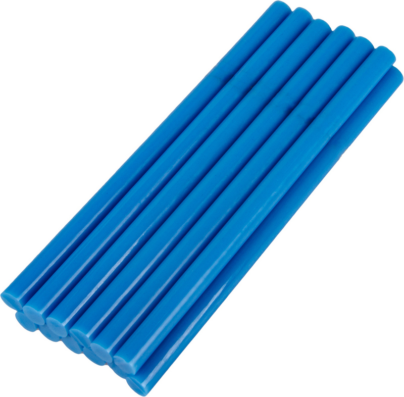 Стрижні клейові Mastertool 11,2 х200мм, 12шт, синій (42-1154)