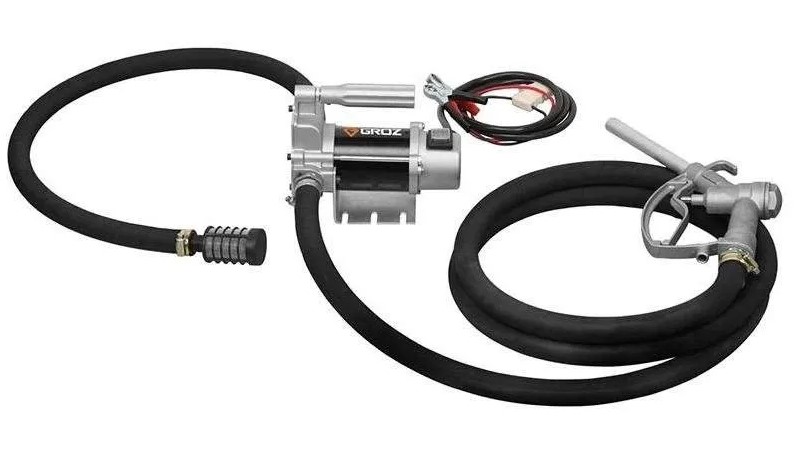Насос для дизеля и керосина электрический Groz EDP/12M/ST 1 кВт (45531)